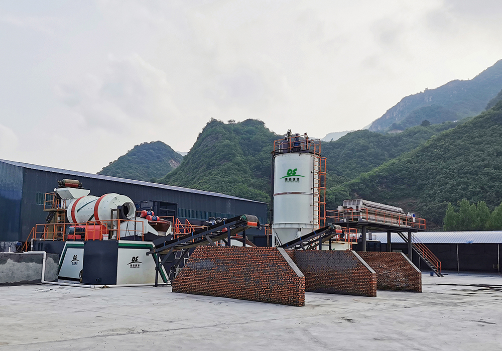 河北某土壤淋洗修復現(xiàn)場